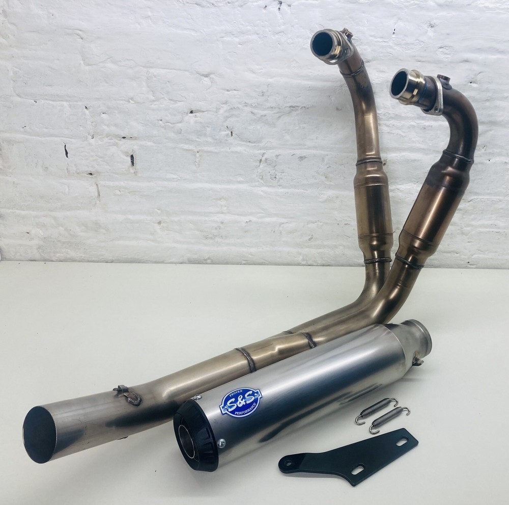 ROYAL ENFIELD Continental GT Interceptor 650 19-21 S&S Stainless Exhaust System