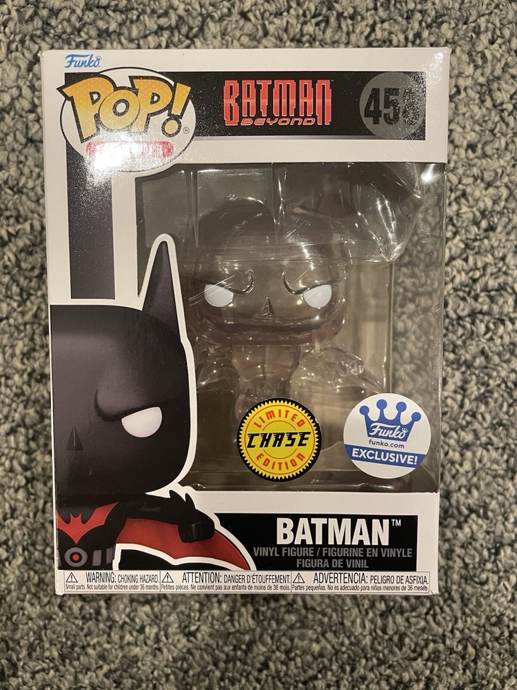 DC BATMAN FUNKO POP SHOP EXLUSIVE - BATMAN BEYOND #458 DAMAGED SEE PICS!