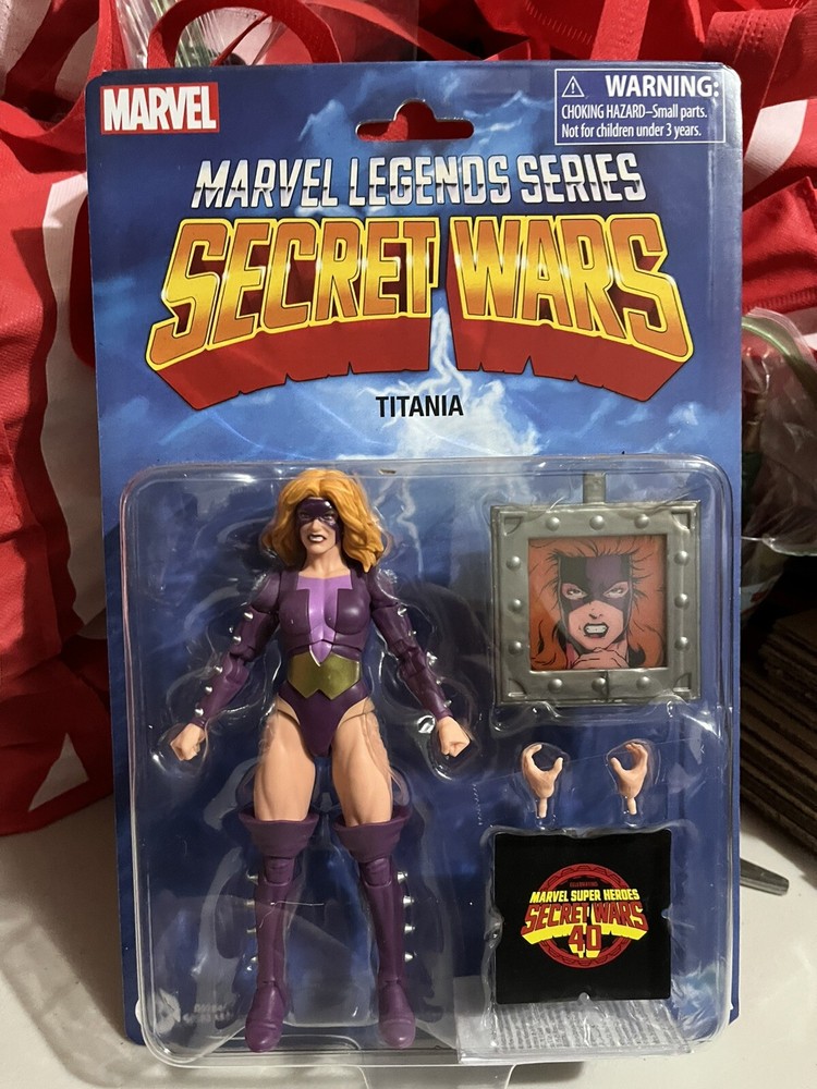 HASBRO MARVEL LEGENDS RETRO SECRET WARS TITANIA COMIC FIGURE TOY NEW IN STOCK!