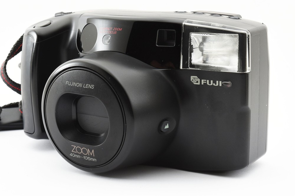 Fuji Zoom Cardia 2000 Point & Shoot Film Camera Exc+3 with Strap Japan Import
