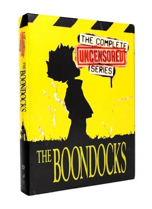 The Boondocks Complete Uncensored Series Seasons 1-4 (11-Disc DVD Box Set)new