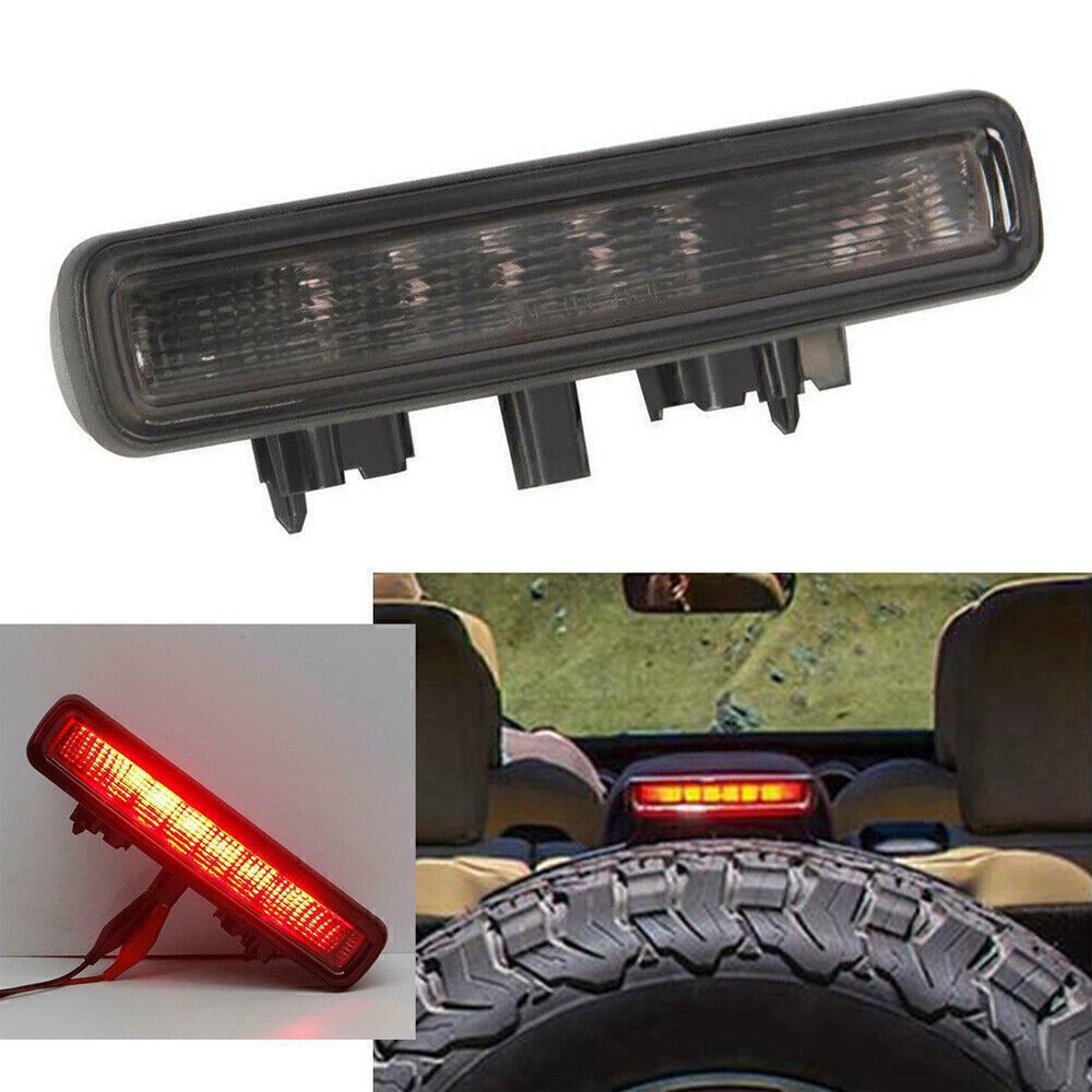 2018+ Jeep Wrangler JL Smoked LED High Mount Third Brake Light