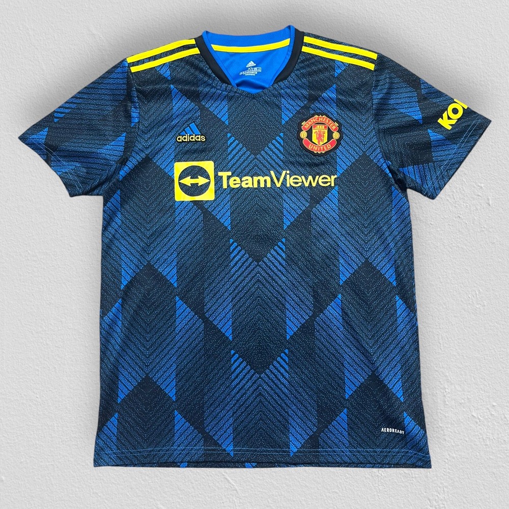 Manchester United '21-22 Third Shirt Adidas jersey Cristiano Ronaldo #7 Mens XL