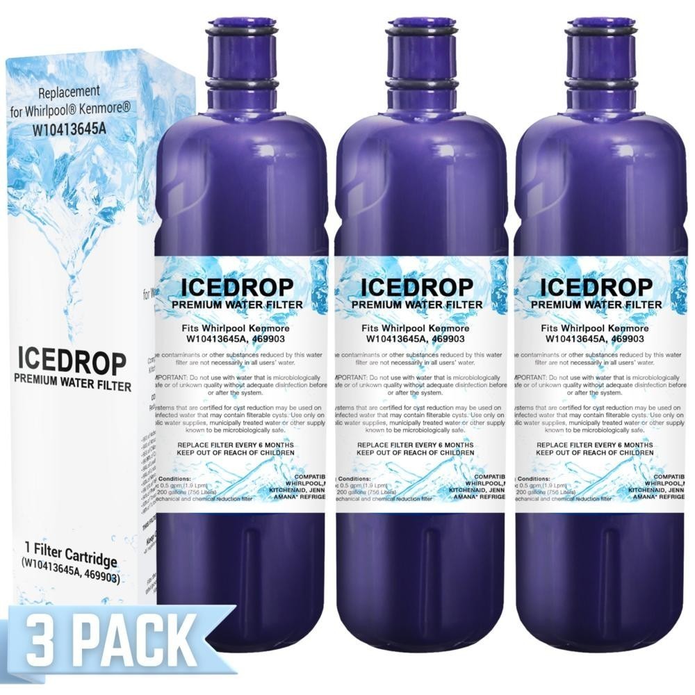 3 PACK ΕDR2RXD1 Refrigerator Wate Filter 2 Replacement New FREE SHIP