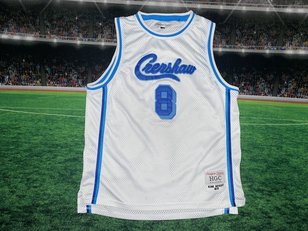 Kobe Bryant #8 Crenshaw NBA Youth Basketball Jersey Sz XL