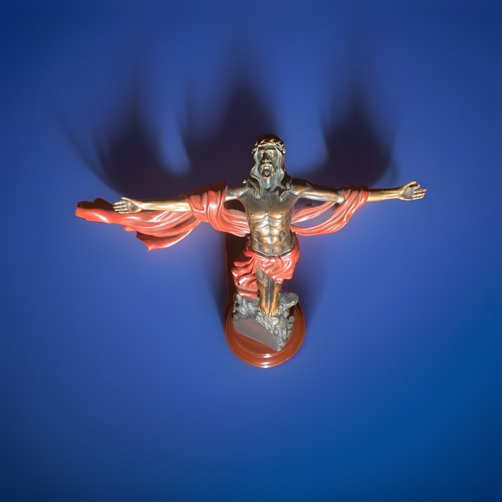 The Power of Faith Bronze Sculpture by Bradford Exchange #1685 Detailed Description