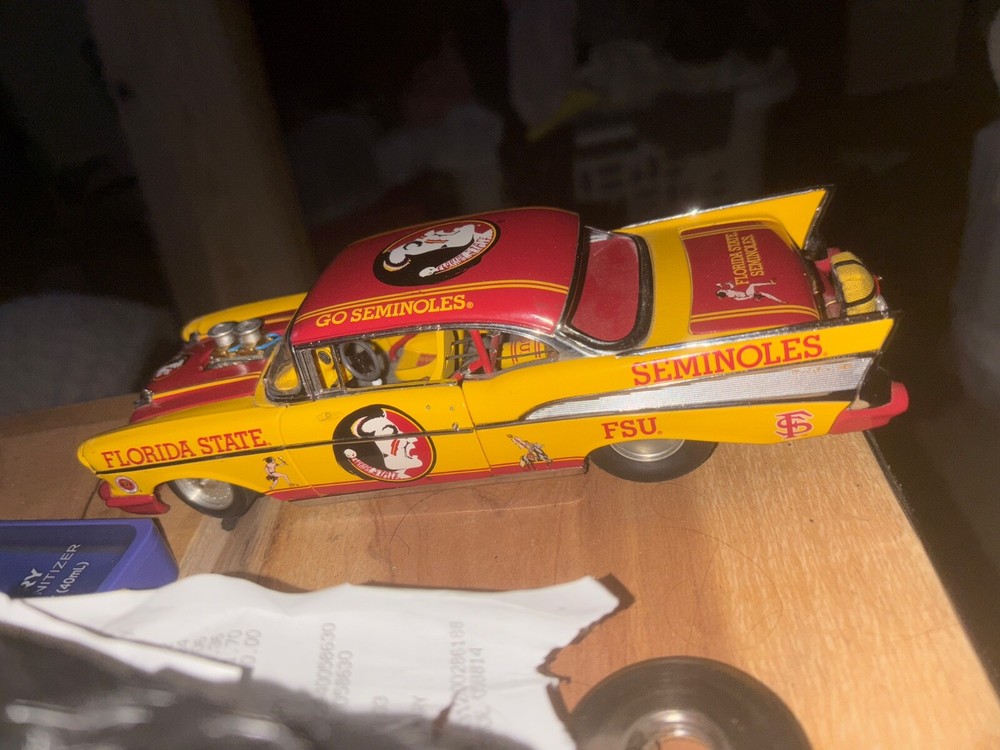 Danbury Mint Florida State Seminoles 1957 Chevy Bel-Air Hot Rod Collectible