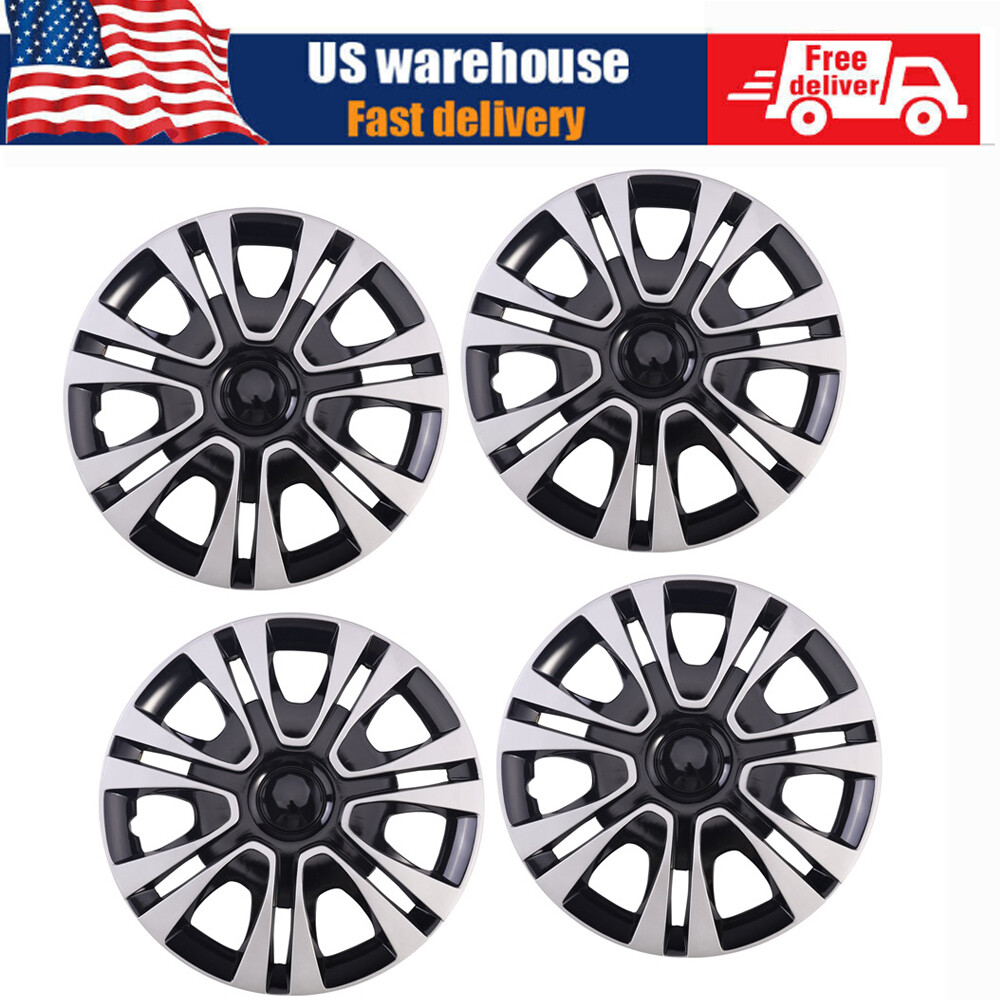 15 Inch Snap-On Hubcap Wheel Covers for R15 Tires & Steel Rims
