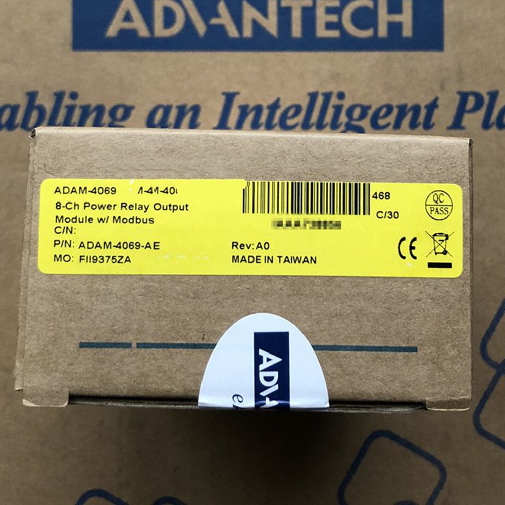 1PC new Advantech ADAM-4069 8-way relay output module Via DHL or FedEx