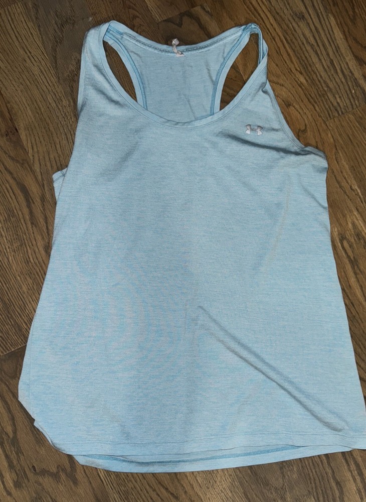 Under Armour Womans Athletic Tank Sz.M/Loose HEATGEAR/Athleisure/ Blue