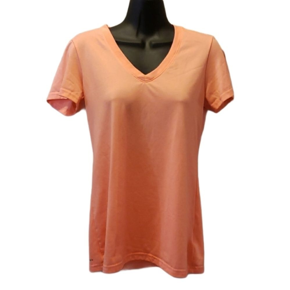 EUC Reebok PlayDry Mango T Shirt SIZE SMALL