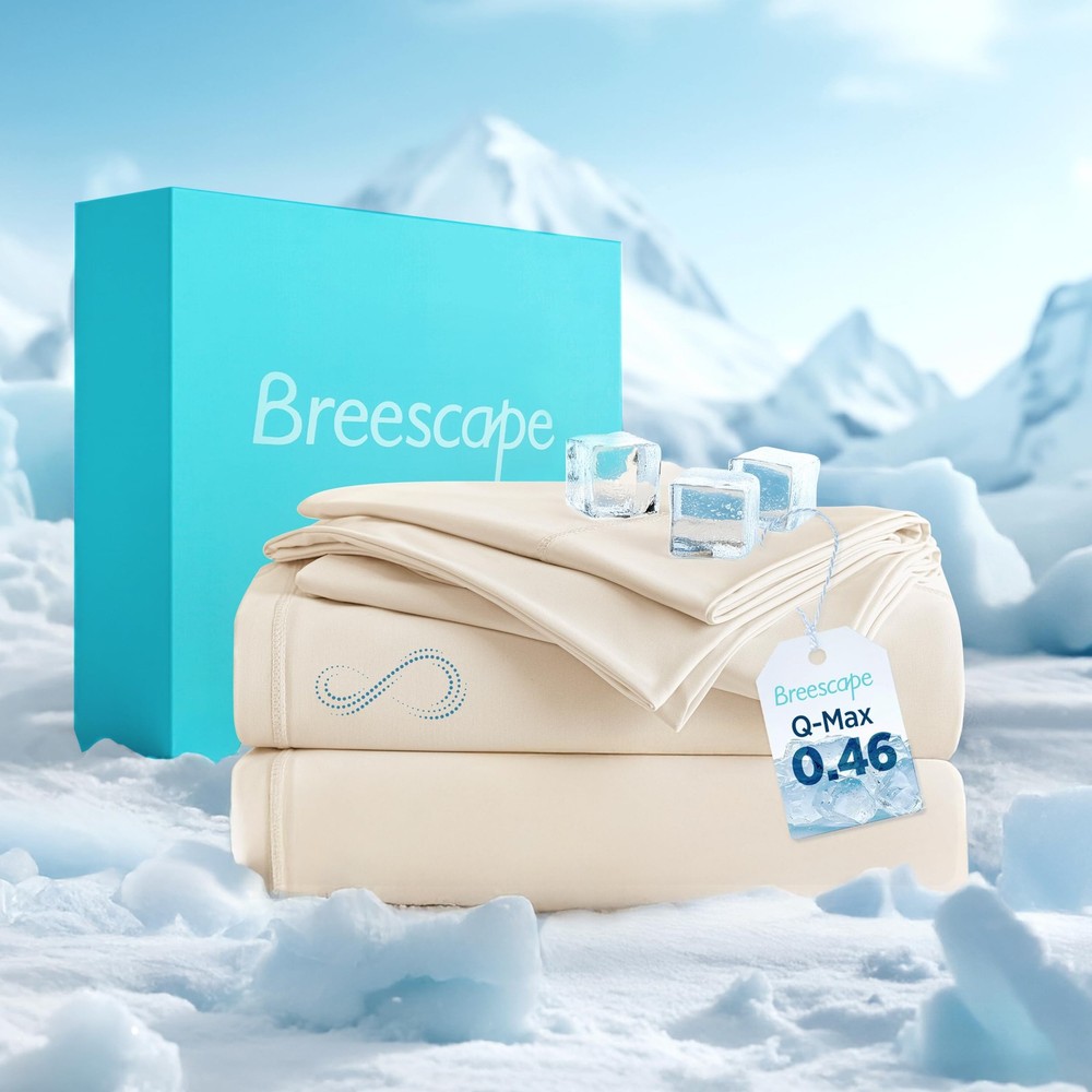 Cooling Twin Sheet Set with BlendTek Dry Cool Tech for Hot Sleepers