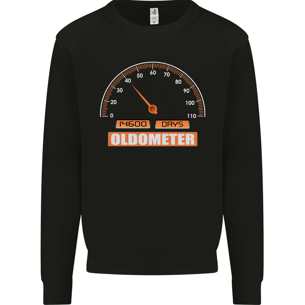 40th Birthday 40 Year Old Ageometer Funny Mens Sweatshirt Jumper