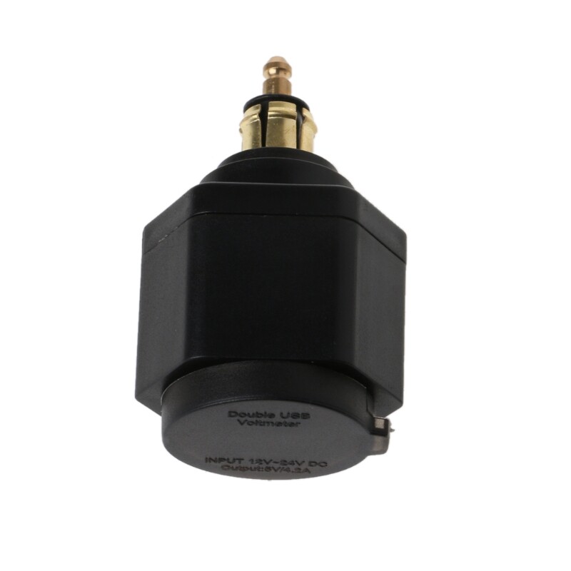 4.2A Dual USB Car Charger with LED Light for Stable Phone Charging