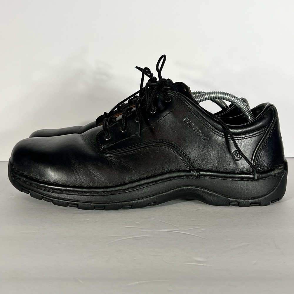 Red Wing 6703 Mens Steel Toe Slip Resistant Leather Work Oxfords Size 10 D