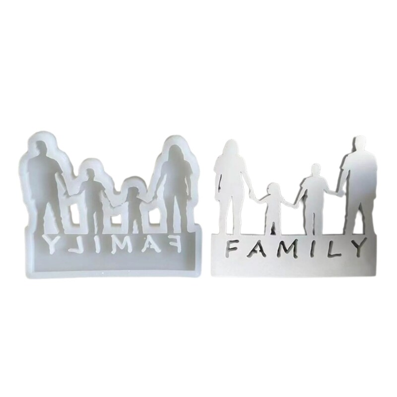 Family Silicone Molds for DIY Candle Making and Craft Projects