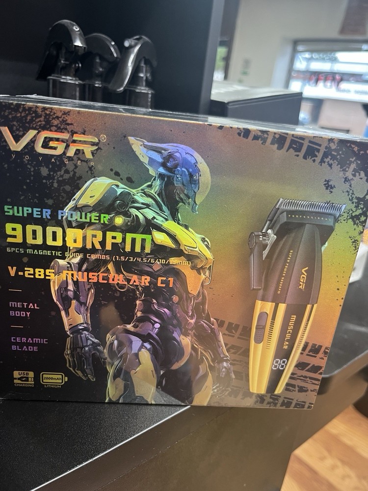 Super Power 9000 RPM V-285 Muscular C1 Metal Body Ceramic Blade