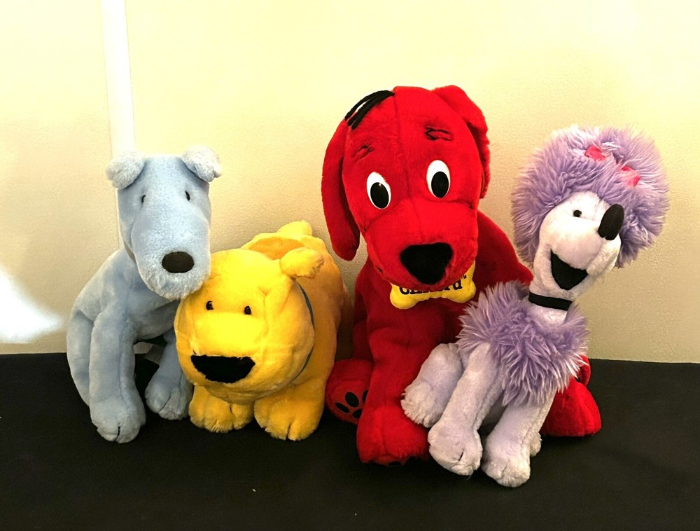 Kohl's Cares Clifford The Big Red Dog & Friends Plush Set Lot 4
