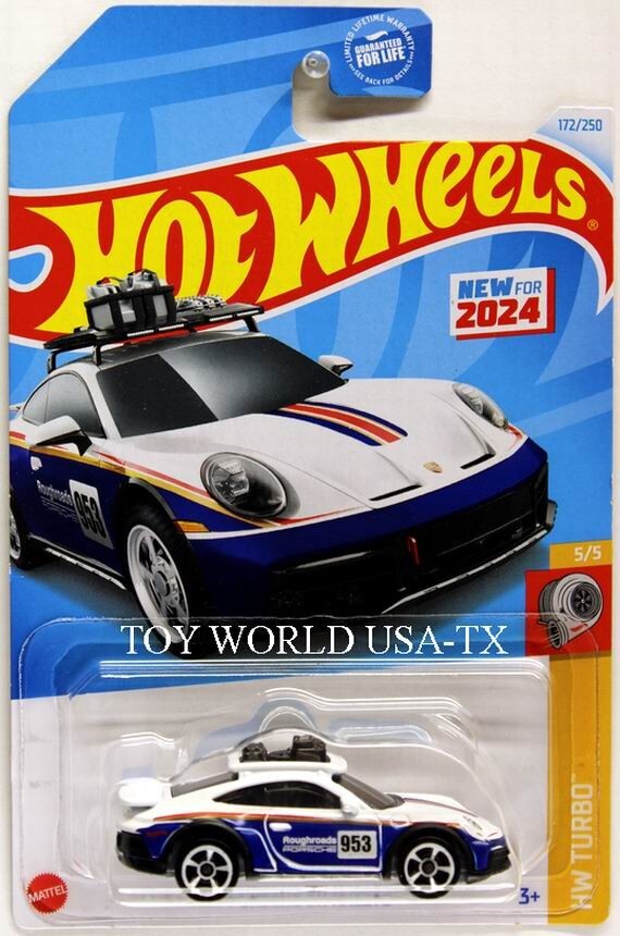 2024 Hot Wheels #172 HW Turbo Porsche 911 Rallye white