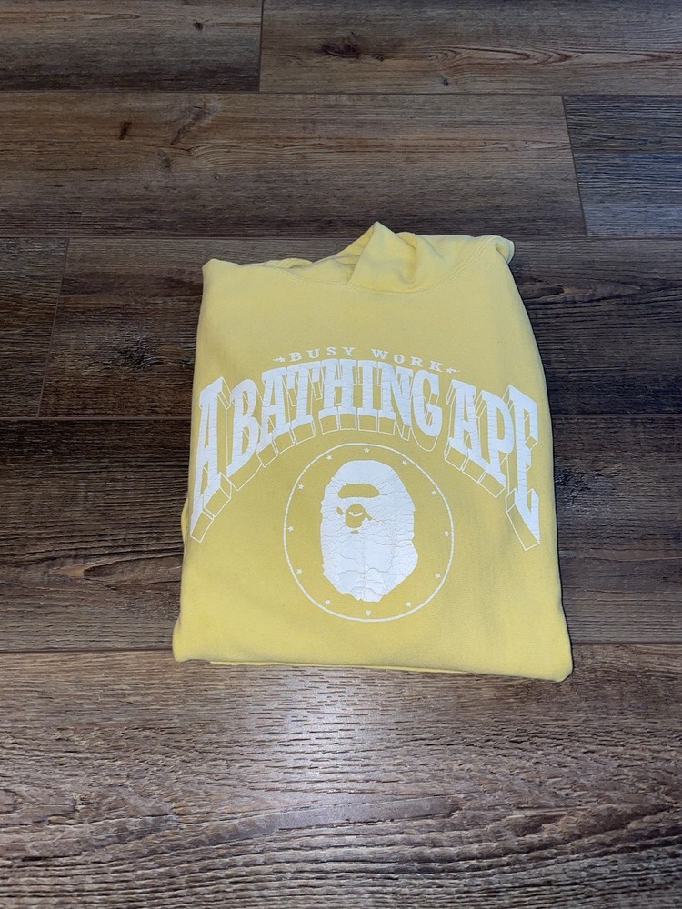 A Bathing Ape BAPE relaxed Fit Hoodie Mens Medium Designer Fashion