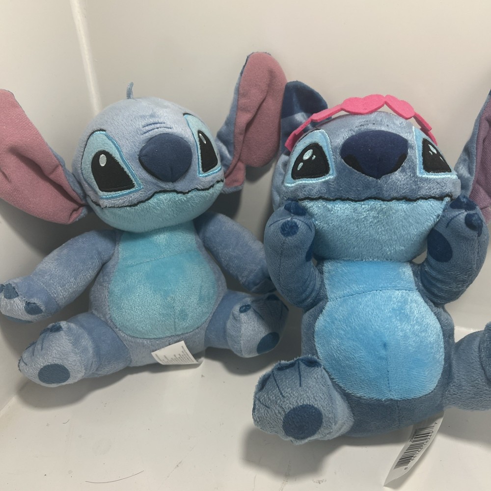 stitch plushies x2