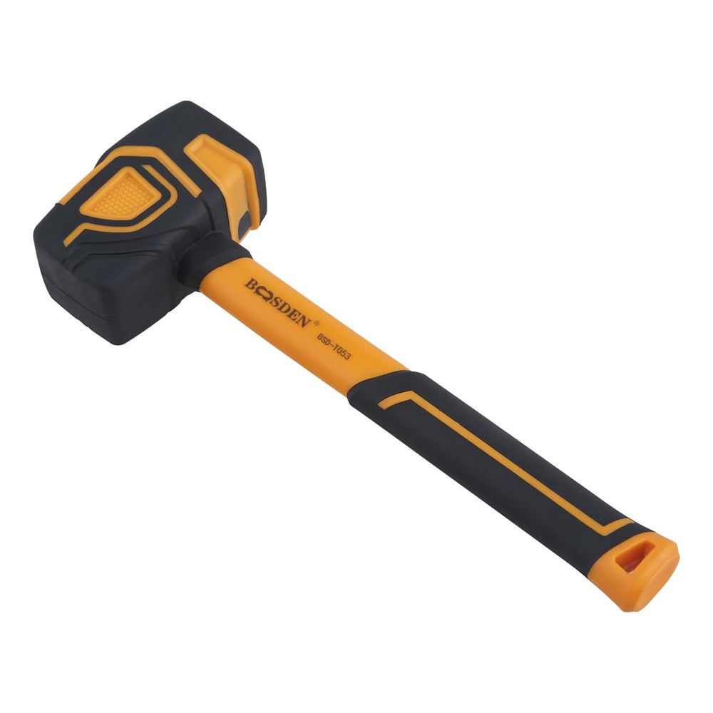20 oz Rubber Mallet Hammer with Hook for Versatile Use