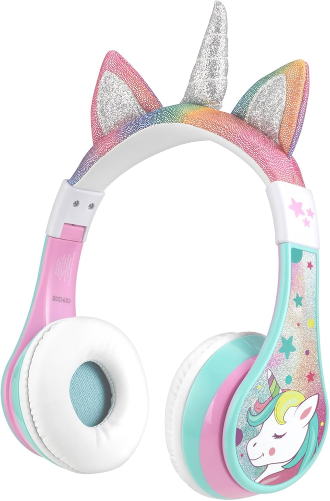 Unicorn Bluetooth Headphones Wireless Headphones Microphone Includes Aux Cord