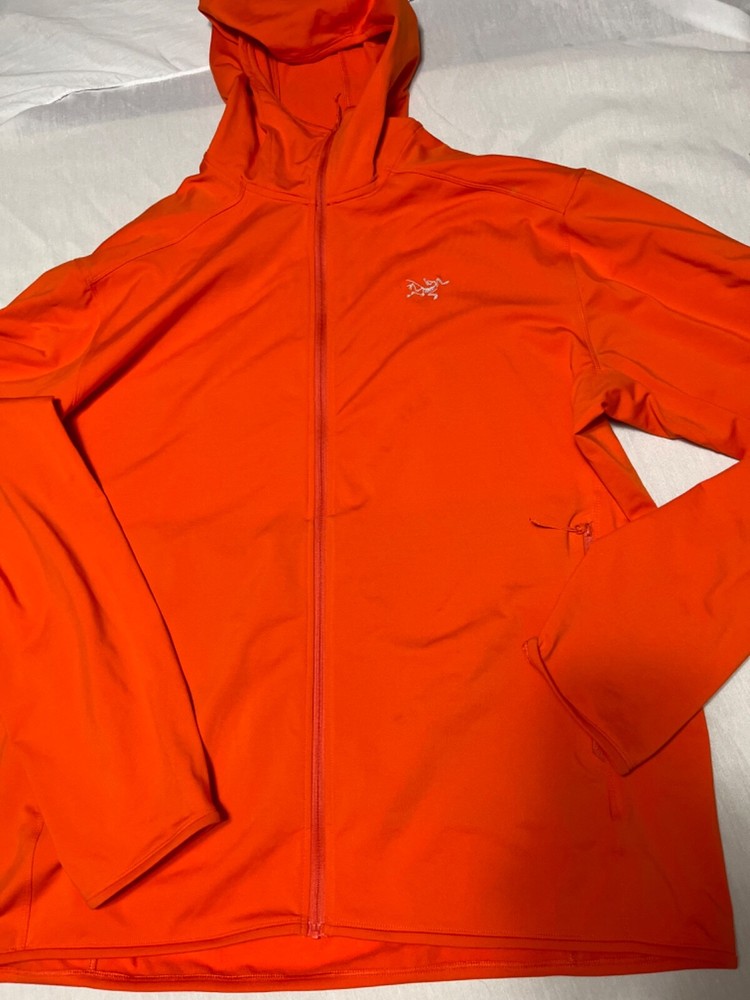 Arcteryx Kyanite Hoody Size XL Orange