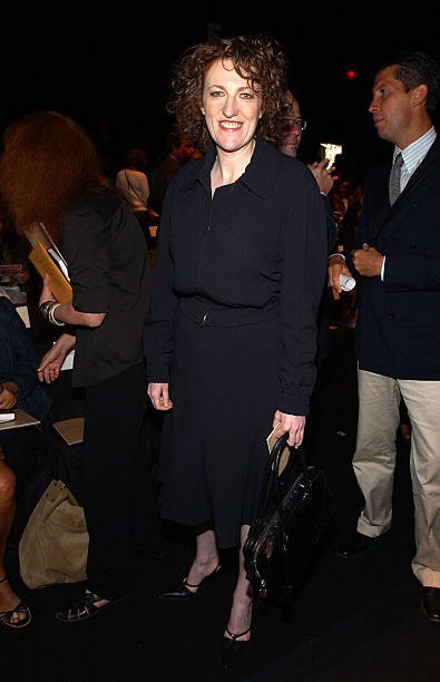 Glenda Bailey at Mercedes Benz Fashion Week Spring Collections 200- Old Photo 1