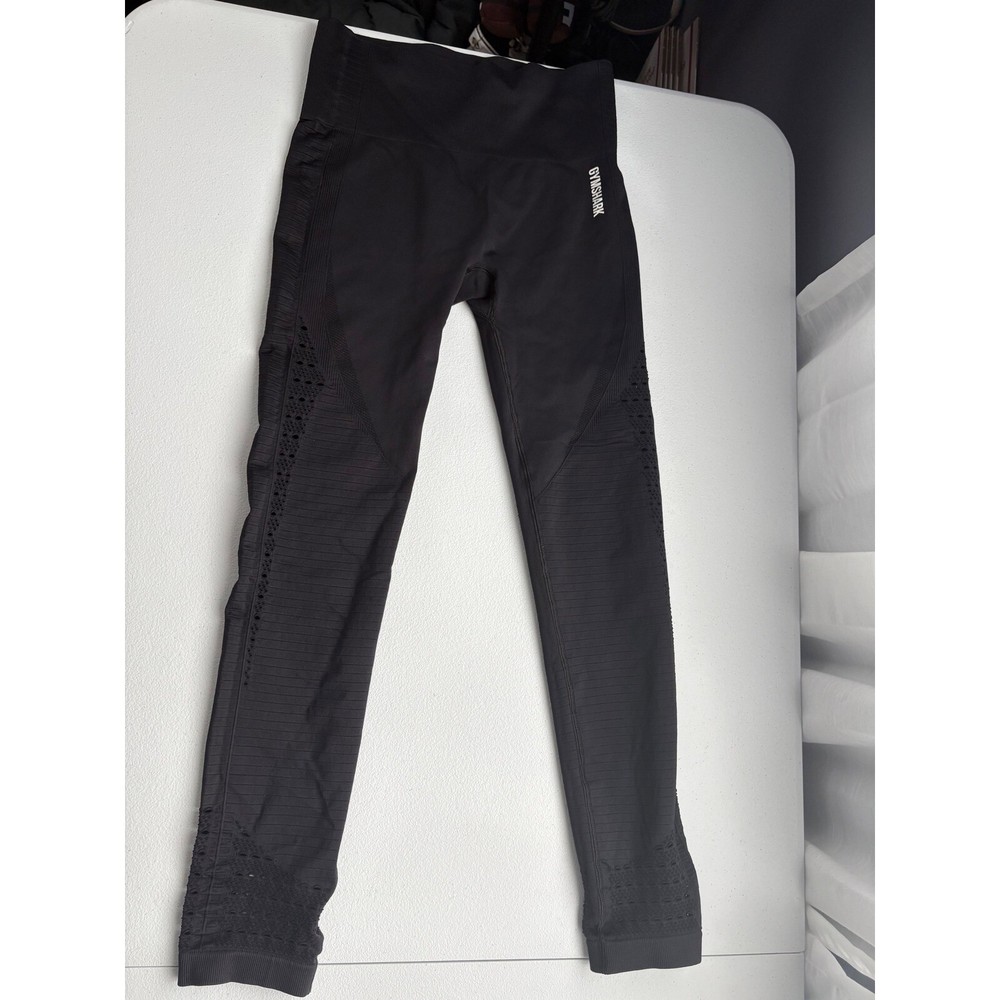 Gymshark Vital Seamless High Waisted Leggings for Workouts Black Size M