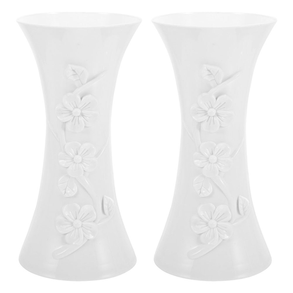 2 Pcs Vases for Centerpieces Girl Shaped Aesthetic Room Decor
