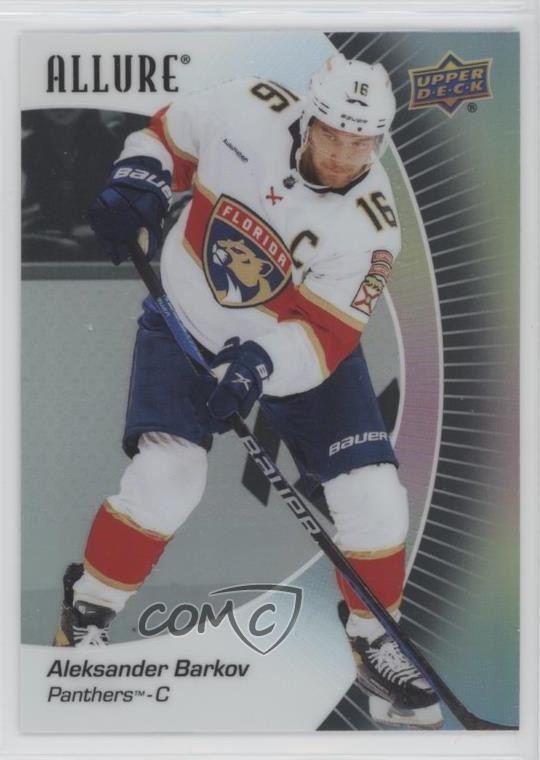 2023-24 UD Allure Black Rainbow Aleksander Barkov #72 Hockey Card