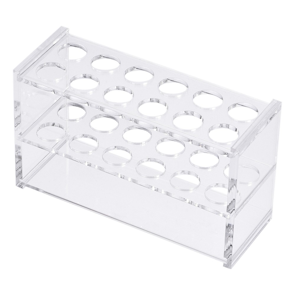 Tube Rack Acrylic Test Tube Rack Holder Clear 40-Sockets