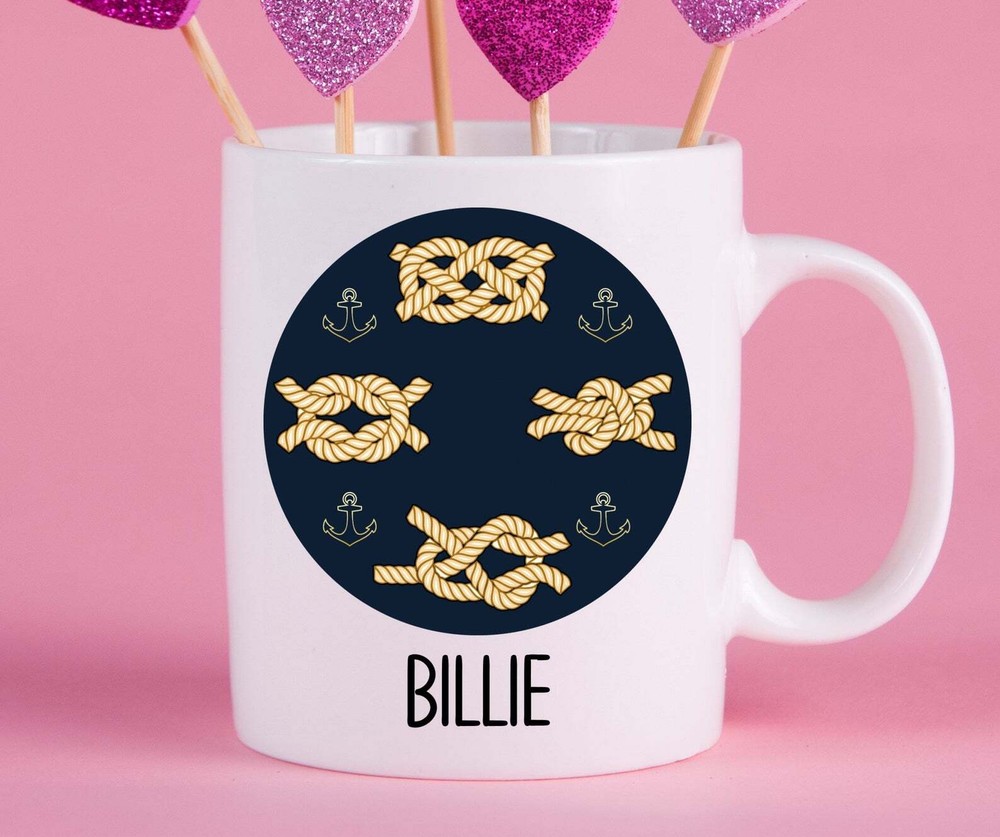 Personalized Knot Tying Mug Knot Tying Gift Ideas Knot Tying Cup Gifts For Knot