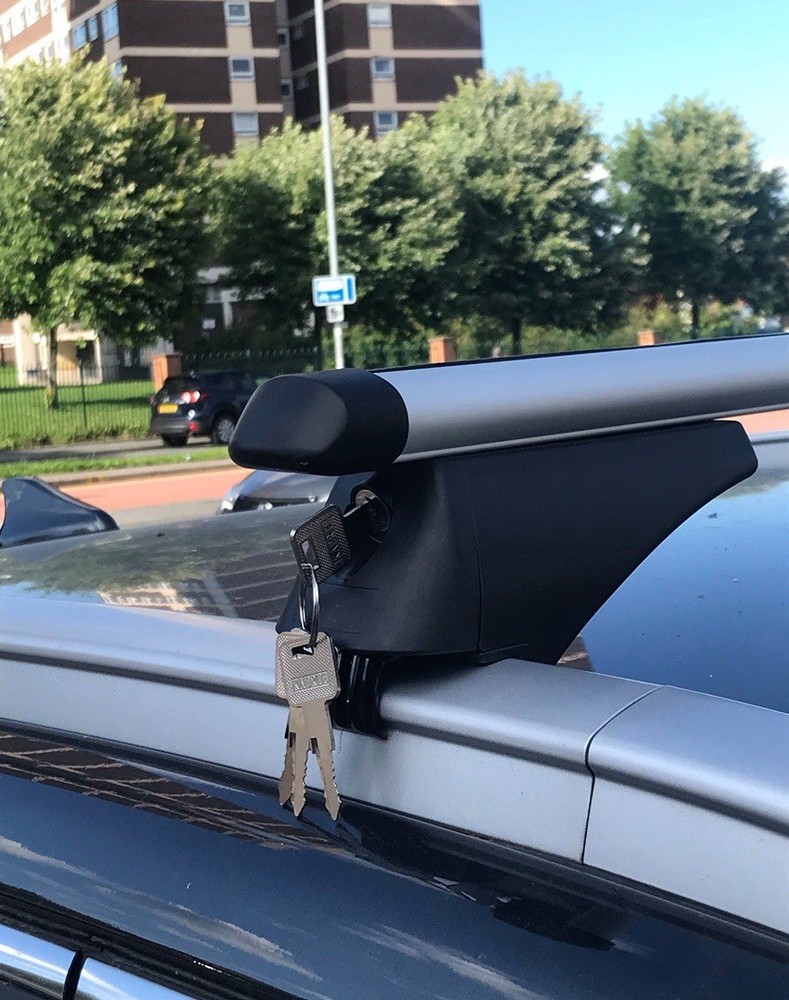 Locking Aluminium Roof cross Rail Bars For  Audi Q4 E-Tron 2021-2026 2023 2022 S