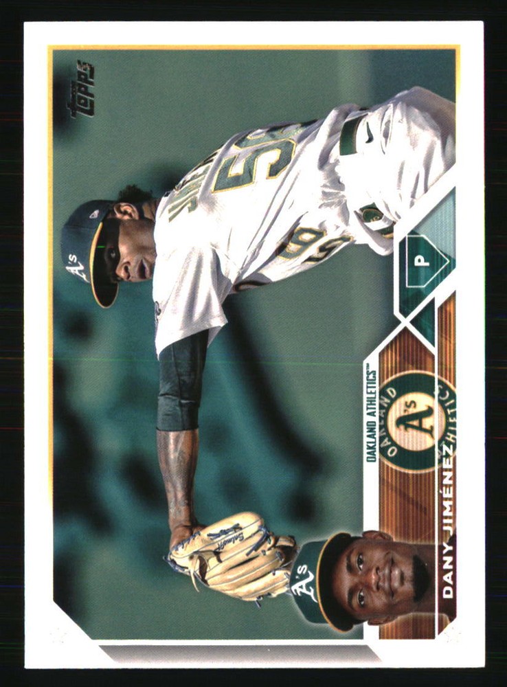 Dany Jimenez 2023 Topps Oakland Athletics #OAK-5 BASEBALL Card