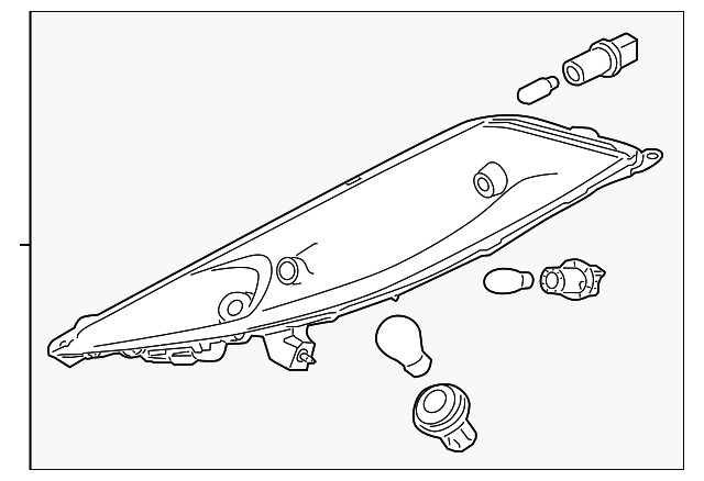Genuine Nissan Turn Signal Light Assembly 26125-1KM0BNew OEM NISSAN Part QTY 1(Please Provide VIN)
