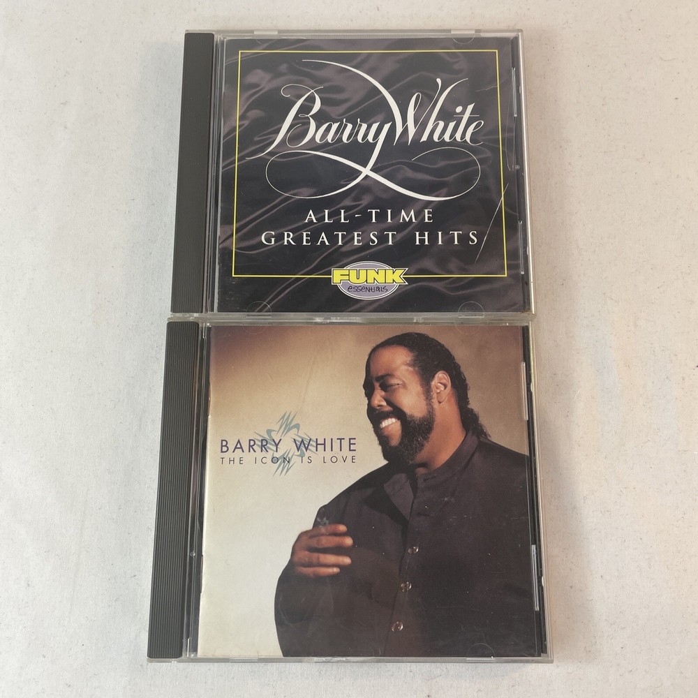 Barry White All-Time Greatest Hits CD with The Icon Is Love AAD Edition
