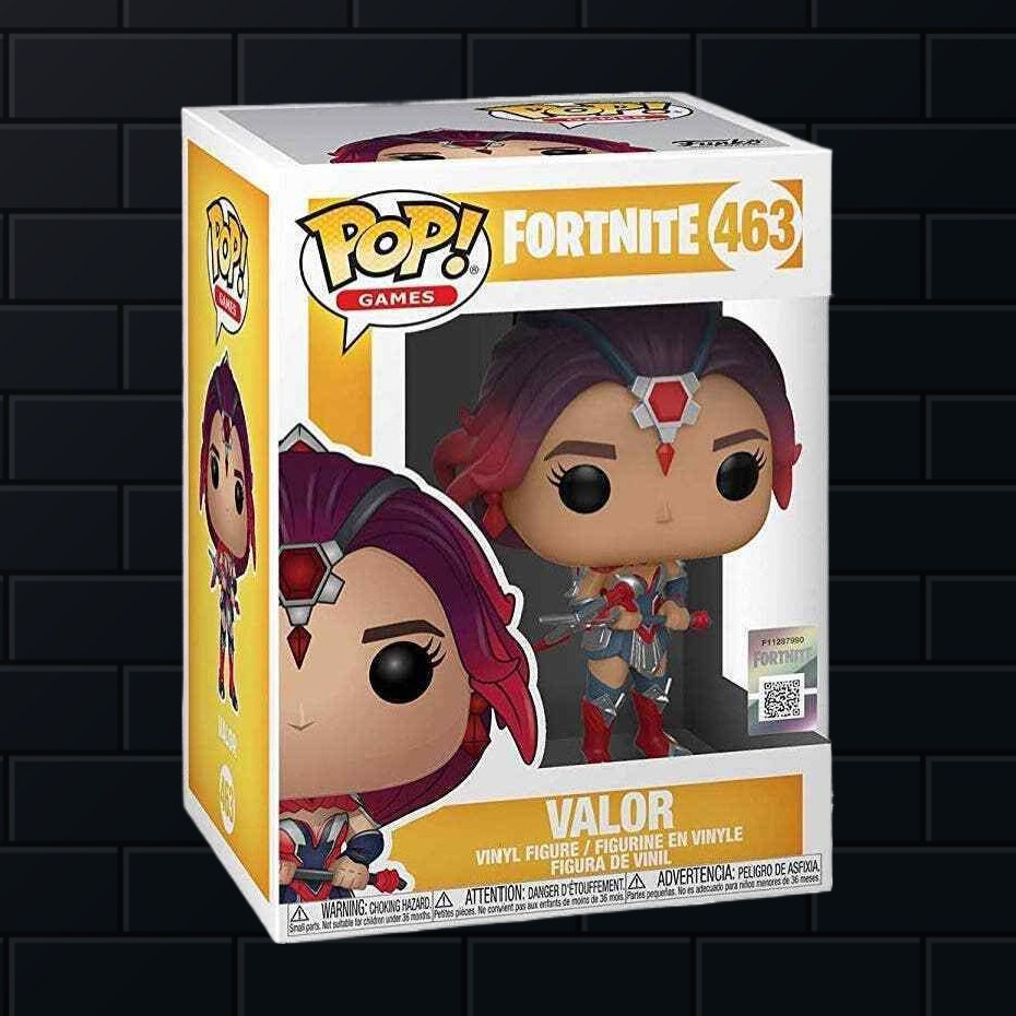 Fortnite Valor Funko Pop Vinyl Figure #463 Exclusive Collectible