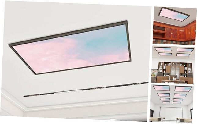 Decorative Fluorescent Light Covers for ceiling lights Cloud series Colorful