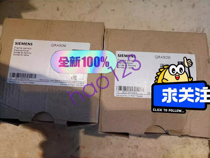 1PCS QRA50M Siemens Flame Detector Brand New Fast Shipping Via DHL/FedEx
