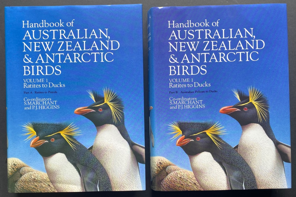 2004 HANDBOOK OF AUSTRALIAN NEW ZEALAND & ANTARCTIC BIRDS VOL 1A and VOL 1B