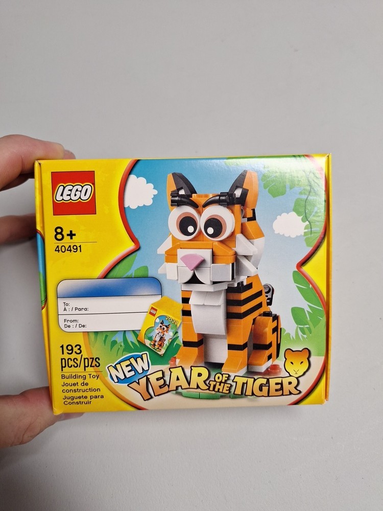 LEGO Seasonal Year of the Tiger 40491 New Chinese Zodiac Set-image
