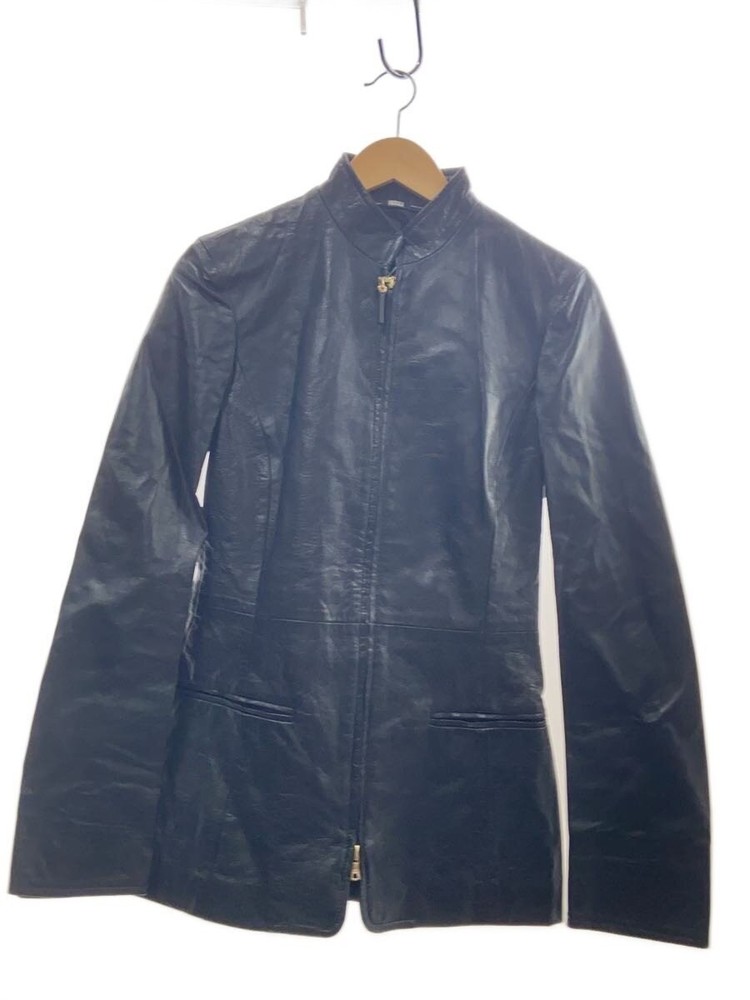 Gianfranco Ferre Leather Jacket Blouson/42/Sheep Leather/Blk/561005 7712