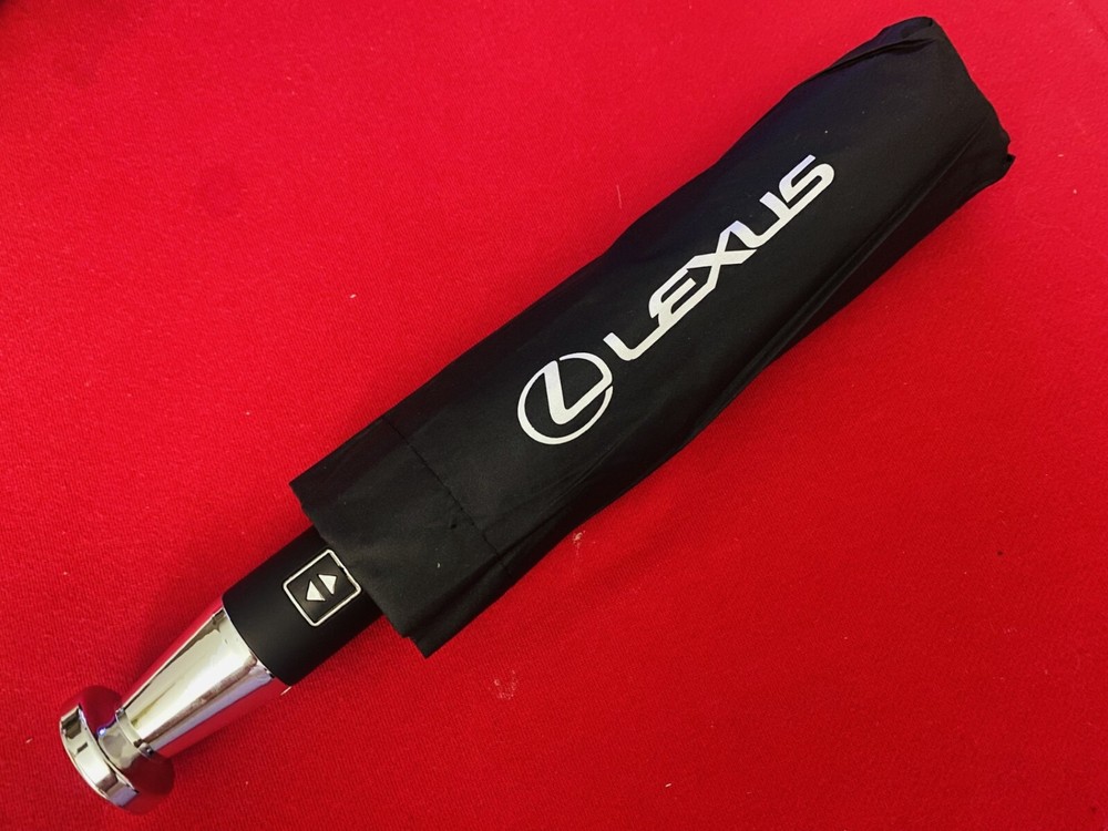 Lexus Premium Oversized Automatic Open/Close Umbrella with Quick-Release Button