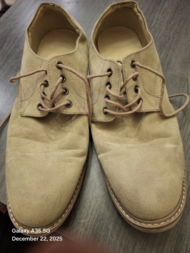 KOHL’S men’s Size 12 Tan Oxford Dress Shoes