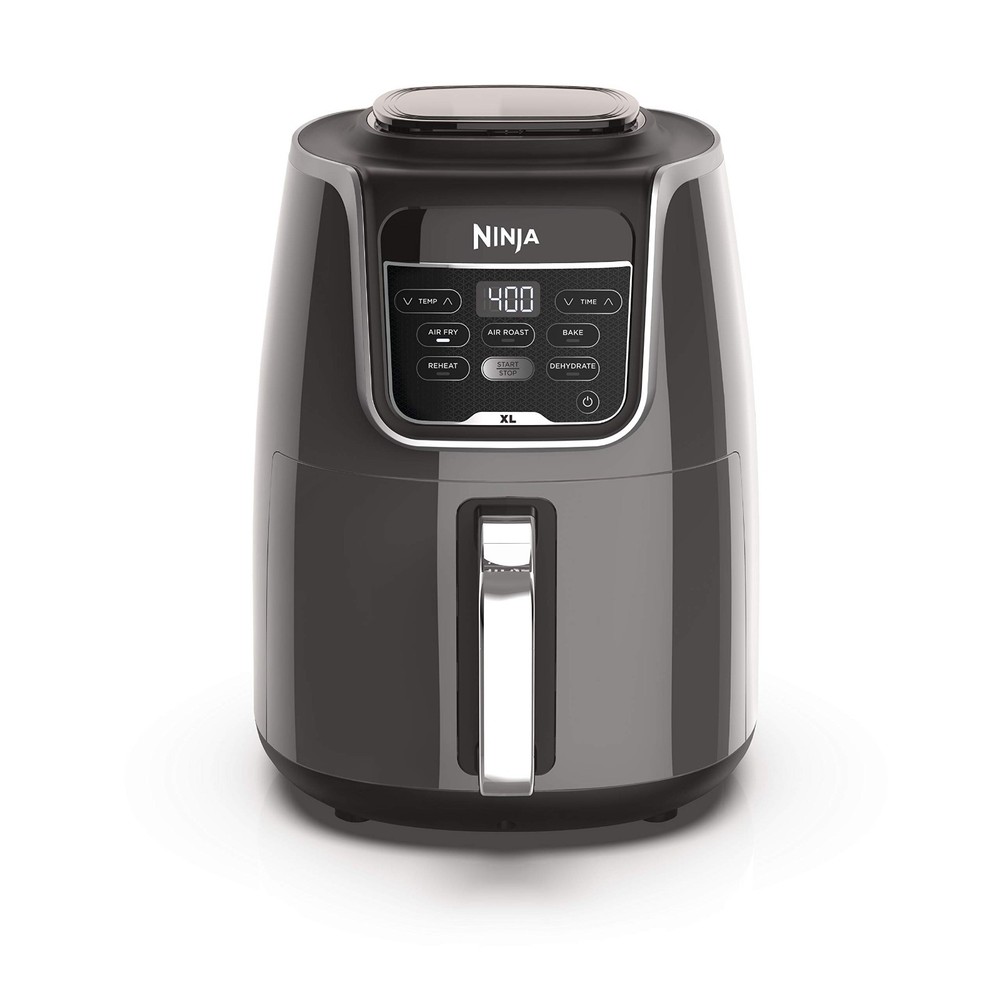 Ninja AF150AMZ XL 5.5QT Air Fryer–5-in-1 Functions–Grey–Dishwasher Safe