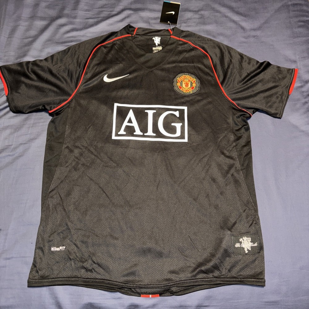 Retro Size Large Cristiano Ronaldo Manchester United Jersey