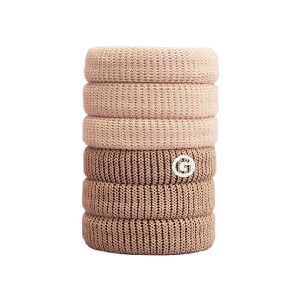 Gimme Beauty Thick Fit Hair Bands Blondie Damage Free Hair Ties Made with Natural Fibers