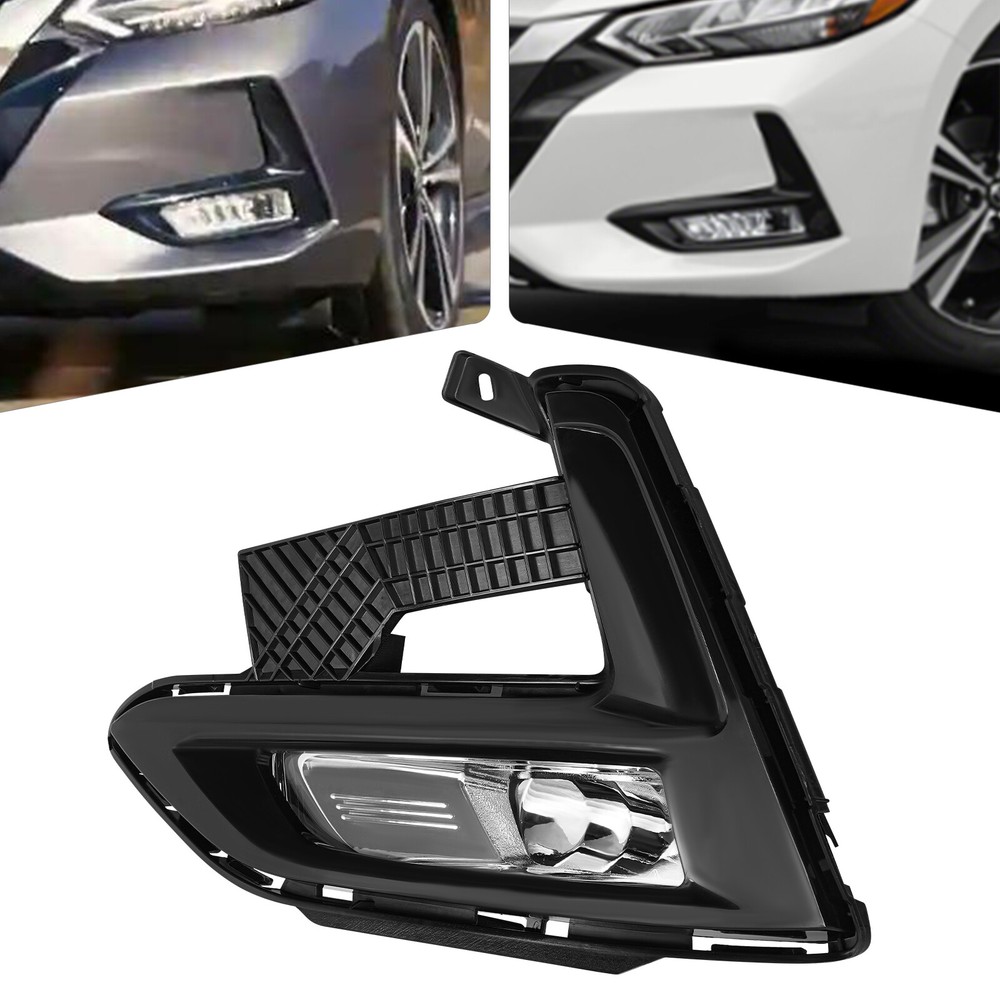 Halogen Fog Light with Cover, Left Side Fog Light For 2020-2023 Nissan Sentra